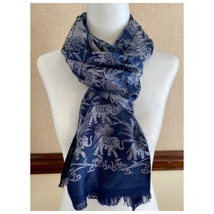 Printed silk scarf from Thailand